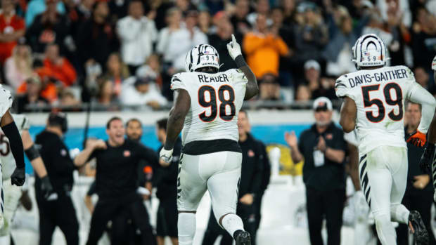 Cincinnati Bengals defensive lineman DJ Reader.